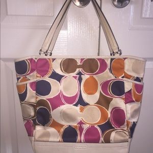 Large coach tote bag